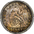 Picture of 1844 LIBERTY SEATED 10C PR64 