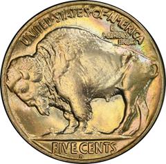 Picture of 1927-D BUFFALO 5C MS66 