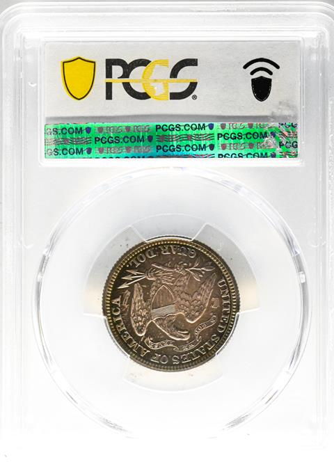 Picture of 1874 LIBERTY SEATED 25C PR66+