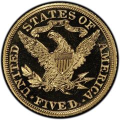 Picture of 1904 LIBERTY $5, MOTTO PR67 Cameo