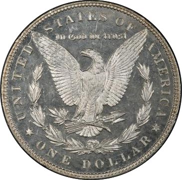 1897 MORGAN S$1 MS66 DMPL