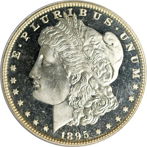 Picture of 1895 MORGAN S$1 PR67 DCAM