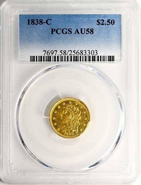 Picture of 1838-C CLASSIC HEAD $2.5 MS58