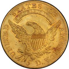 Picture of 1808 CAPPED BUST $5 MS65 