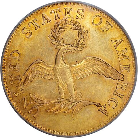 1797 DRAPED BUST $10 MS58