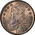 Picture of 1822/1 CAPPED BUST 50C MS65 