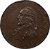 Picture of 1792 WASH GETZ, SM EAGLE CENT MS61 Brown