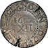 Picture of 1652 PINE TREE SHILLING, PINE TR, LG PL, REV N MS64 