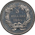 Picture of 1885 $3 J-1753 PR64 