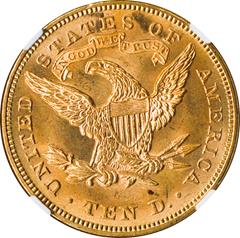 Picture of 1878 LIBERTY HEAD $10 MS65 