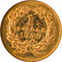 Picture of 1854 GOLD G$1, TYPE 2 MS65 