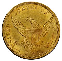 Picture of 1839-D CLASSIC HEAD $2.5 MS62 