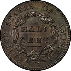 Picture of 1811 CLASSIC HEAD 1/2C MS62 Brown