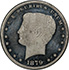 Picture of 1879 GOLOID METRIC $1 J-1634 PR64+ Cameo