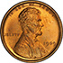 Picture of 1909 VDB LINCOLN MATTE 1C PR66 Red