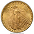 Picture of 1924-S ST. GAUDENS $20 MS64 