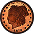 Picture of 1879 WASHLADY 25C J-1591 PR67 Red Brown