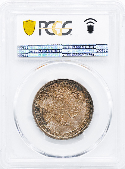 Picture of 1838 CAPPED BUST 50C, REEDED EDGE MS65+ 