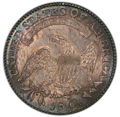 Picture of 1817/3 CAPPED BUST 50C MS63+ 