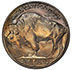 Picture of 1937-D BUFFALO 5C, 3 LEGS MS66 