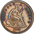 Picture of 1864 LIBERTY SEATED 25C, NO MOTTO MS66+ 