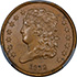 Picture of 1832 CLASSIC HEAD 1/2C PR65 Brown