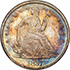 Picture of 1857 LIBERTY SEATED 50C PR67 Cameo