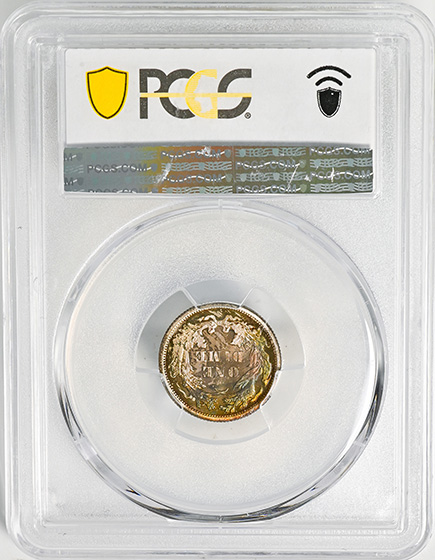 Picture of 1875 LIBERTY SEATED 10C PR67 