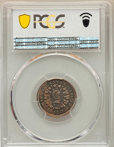 Picture of 1867 SHIELD 5C, RAYS PR65 