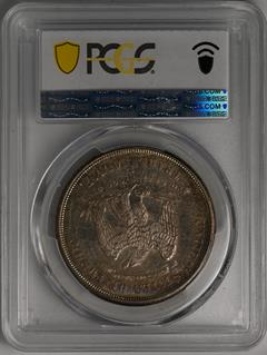 Picture of 1875-S/CC TRADE T$1, OVERMINTMARK MS64 