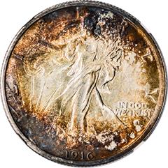 Picture of 1916-S WALKING LIBERTY 50C MS66 