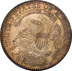 Picture of 1817/3 CAPPED BUST 50C MS62+ 