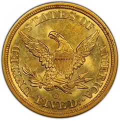 Picture of 1844-O LIBERTY $5 MS63+ 