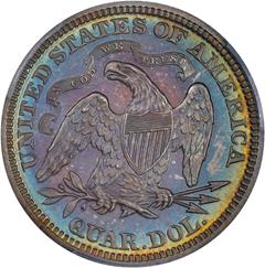 Picture of 1874 LIBERTY SEATED 25C, ARROWS PR66+ 