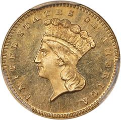 Picture of 1879 GOLD G$1, TYPE 3 PR64 Deep Cameo