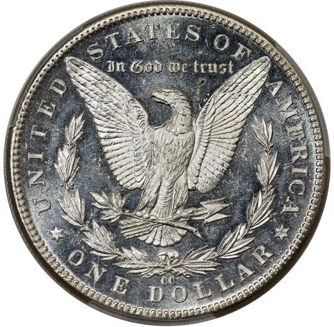 Picture of 1889-CC MORGAN S$1 MS64 DMPL