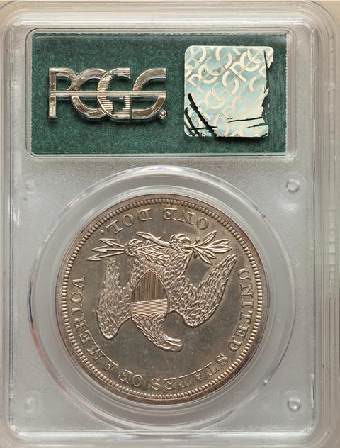 Picture of 1852 LIBERTY SEATED S$1, RESTRIKE PR63 