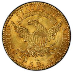 Picture of 1818 CAPPED BUST $5 MS63 