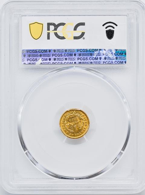 Picture of 1852-C GOLD G$1, TYPE 1 MS63 