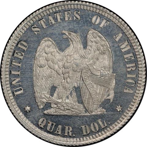 Picture of 1872 25C J-1197 PR66 Cameo