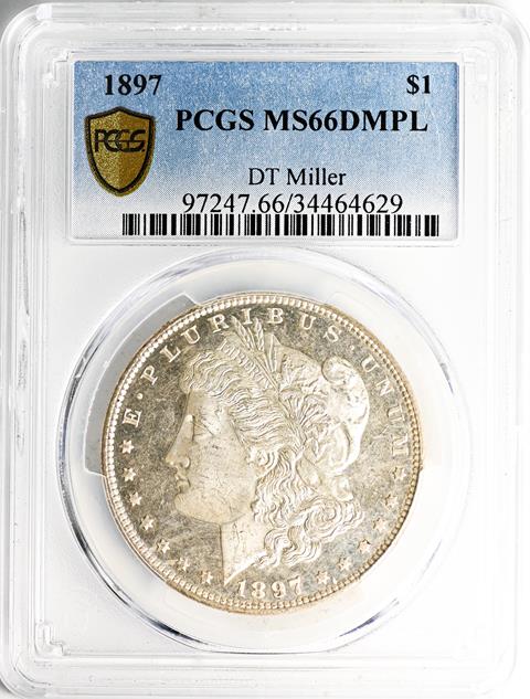 Picture of 1897 MORGAN S$1 MS66 DMPL