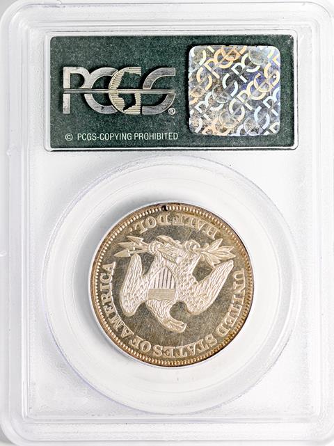 Picture of 1854 LIBERTY SEATED 50C, ARROWS PR64 