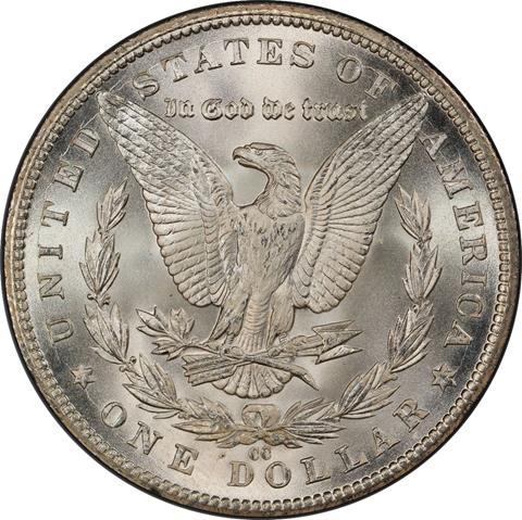 Picture of 1885-CC MORGAN S$1 MS67 