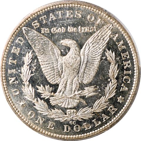 Picture of 1883-CC MORGAN S$1 MS66 DMPL