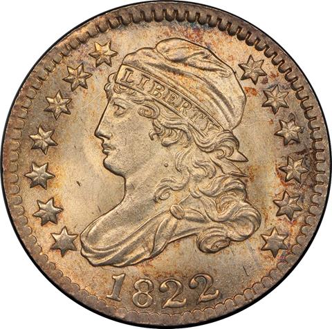 Picture of 1822 CAPPED BUST 10C RA66 W