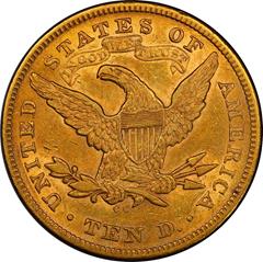 Picture of 1873-CC LIBERTY HEAD $10 MS53 