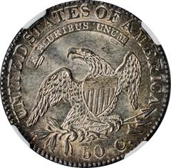 Picture of 1821 CAPPED BUST 50C MS64+ 