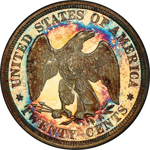 Picture of 1878 20C PR67 Cameo