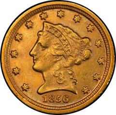 Picture of 1856-D LIBERTY HEAD $2.5 AU53 