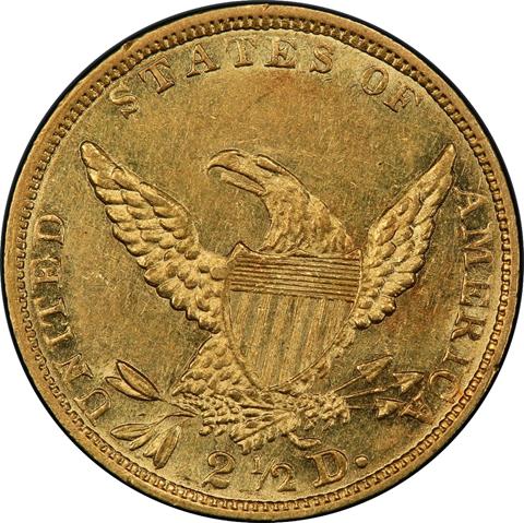 Picture of 1839 CLASSIC HEAD $2.5 MS61 